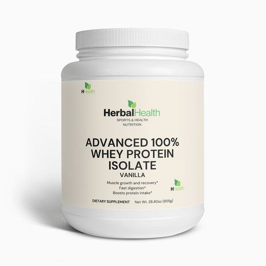 Advanced 100% Whey Protein Isolate (Vanilla)