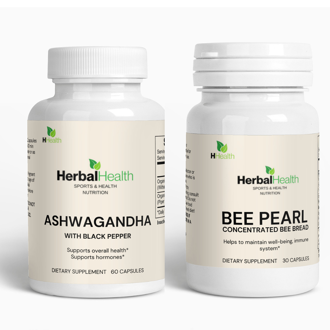 Ashwagandha & Bee Pearl Stack